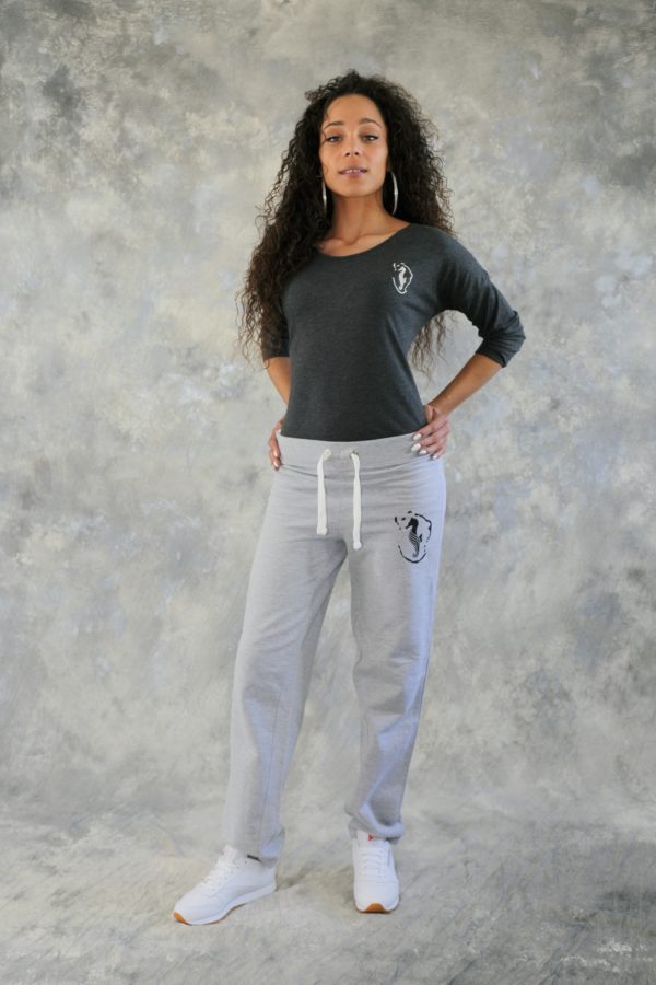 Pantalon sweat gris