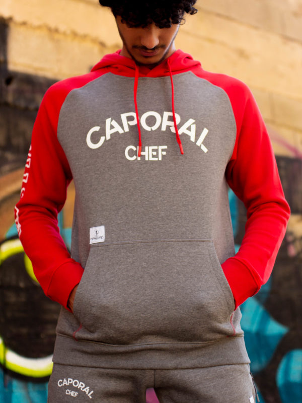 Sweat red Caporal chef Seahorse Mahore