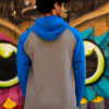 Sweat-shirt homme bleu