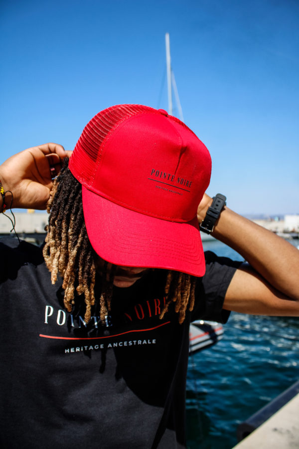 Casquette rouge POINTE NOIRE