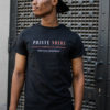 te-shirt noir Pointe Noire