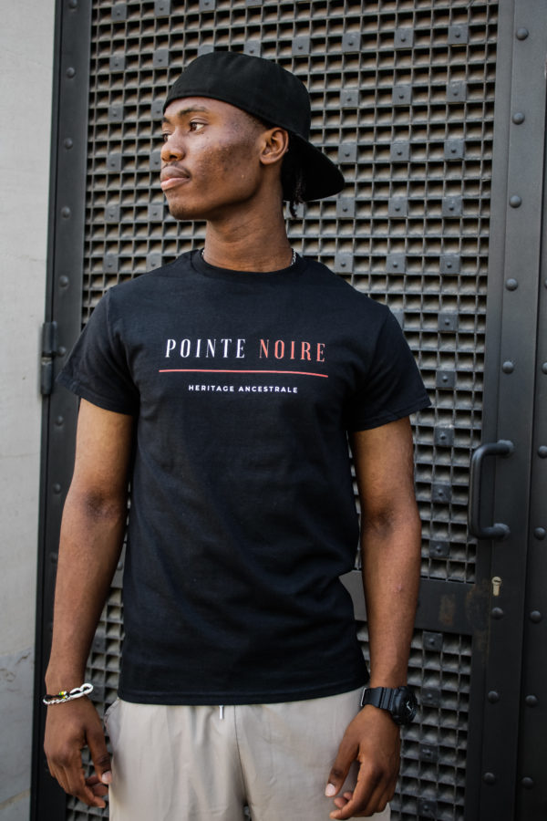 te-shirt noir Pointe Noire