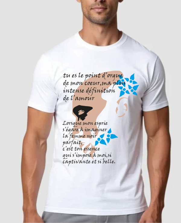 Tee-shirt Blanc manche courtes pour Homme la femme noir.pdf